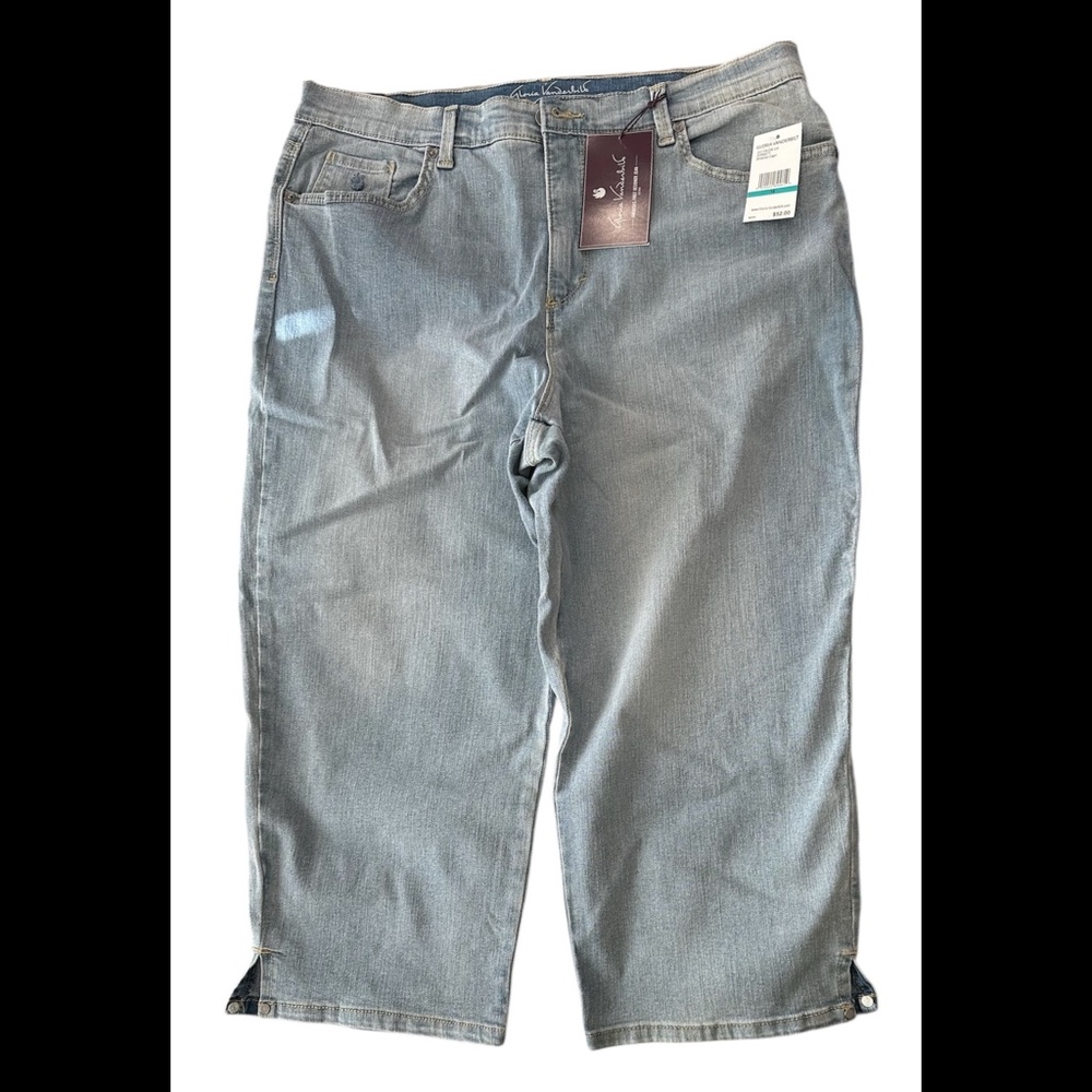 Gloria Vanderbilt Amanda Flex Stretch Capri pants Women’s size 16 NWT